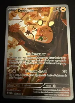 Pokemon Dedenne 093/088 Perfect Order 2026 Illustration Rare NM GRADEABLE COPY - Image 1