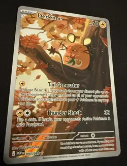 Pokemon Dedenne 093/088 Perfect Order 2026 Illustration Rare NM GRADEABLE COPY - Image 2