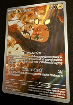 Pokemon Dedenne 093/088 Perfect Order 2026 Illustration Rare NM GRADEABLE COPY - Image 3
