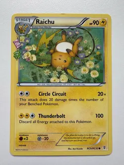 Raichu Common Generations: Radiant Collection RC9/RC32 Pokemon TCG MP - Image 1