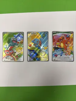 Pokemon First Partner Illustration - 30th Anniversary 1st 🔥CRIMP ERRORS🔥 - Image 1