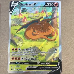 Pokemon Charizard V SWSH260 Sword & Shield Promo Full Art Holo 220 HP - Image 1