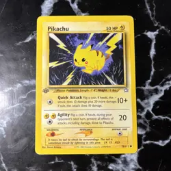 Pikachu Neo Genesis 70/111 - First Edition - Pokemon Vintage Lp - Image 1