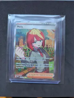 Mela 140/131 – Prismatic Evolutions Full Art Secret Rare – NM – 2025 Pokemon TCG - Image 1