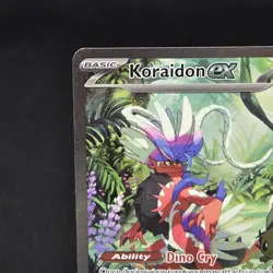 Pokemon Scarlet & Violet Base Set Koraidon ex 247/198 Special Illustration Rare - Image 5