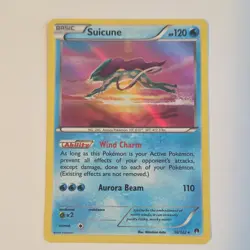 MINT + Pokemon Suicune Holo Rare Breakpoint 30/122 120 HP 2016 English - Image 1