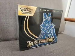 Pokemon TCG Mega Evolution Lucario Elite Trainer Box ETB NEW FACTORY SEALED - Image 1