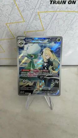 Cynthia's Roserade - 184/182 SV10: Destined Rivals Pokemon NM - Illustration - Image 1