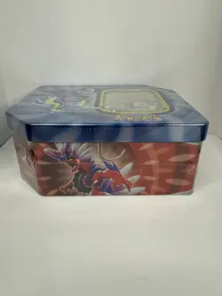 🔥2023 Pokemon TCG Paldea Legends Miraidon EX Tin w/5 Booster Packs/1 Foil Promo - Image 5