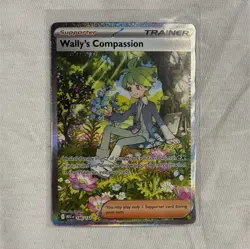 Pokemon Wally’s Compassion 186/132 Special Illustration Holo Mega Evolution - NM - Image 1