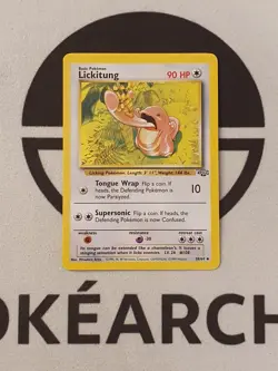 Pokemon Karte Schlurp 38/64 Dschungel Set Jungle Pokemon Lickitung NM - Image 1