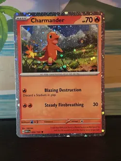 Charmeleon 005/165 Charmander 004/165 ** With Swirl ** Cosmos Holo S&V 151 MEW - Image 2