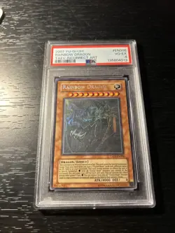 Rainbow Dragon Ghost Effect Misprint Error Yu-Gi-Oh - Image 1