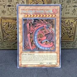 Yugioh Uria, Lord of Searing Flames CT03-EN005 Secret Rare Limited Edition NM - Image 1