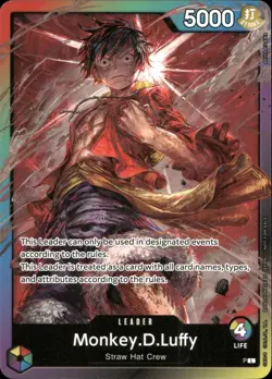 One Piece TCG • Monkey.D.Luffy (V.1) • Promo • ENG/NM - Image 1