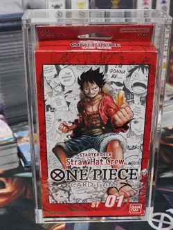 One Piece - TCG - [ST-01] Starter Deck Red English Version SEALED & acrylic - Image 1