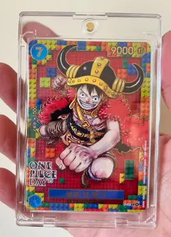 Chinese-Monkey D Luffy P-110 DAY'25 Premium Card Promo ONE PIECE CARD GAME NM - Image 1
