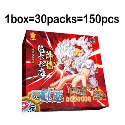 One Piece Trading Card 30 Pack Deluxe Booster Box Anime TCG HZ-0302 NEW - Image 2