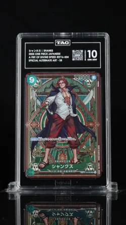 TAG 10 - Shanks ST16-004 SP [One Piece - A Fist Of Divine Speed] Japanese - Image 1