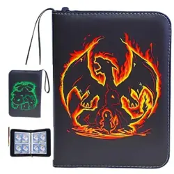 Card Book Holder Binder Album Collection Pokemon 400 Trading TCG Cards Case - Image 2