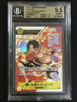 SERIALIZED Portgas D. Ace One Piece 2024 Flagship For JAPAN Japanese 119 BGS 9.5 - Image 1