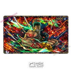 One Piece Card Game ZORO FLAGSHIP PROMO OP01-025 OPCG TCG Play mat card pad - Image 4