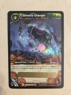 Ghostly Charger - WOW TCG World of Warcraft - Unscratched Loot - Image 2