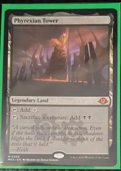 Phyrexian Tower Modern Horizons Magic The Gathering MTG NM Never Played - Image 1