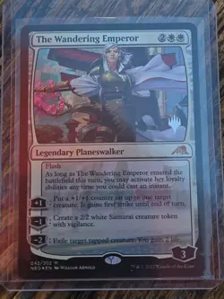The Wandering Emperor Foil Promo Pack MTG NM - Image 1