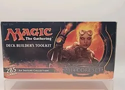 Magic the Gathering 2014 Core Set Deck Builder's Toolkit English Seal See Photos - Image 1