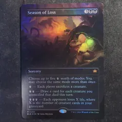 Season of Loss - Foil Borderless - Bloomburrow (MTG) - Image 1