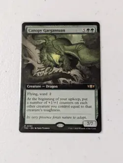 MTG Canopy Gargantuan - Extended Art - Commander: Tarkir NM - Image 1