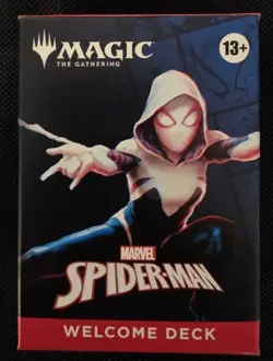 Magic The Gathering Spider-Man Gwen Stacy Welcome Deck SDCC 2025 RED DECK - Image 1