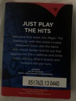 Magic The Gathering Spider-Man Gwen Stacy Welcome Deck SDCC 2025 RED DECK - Image 2