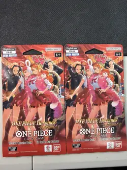 ONE PIECE Heroines EB-03 Sleeved Booster Pack English LOT OF 2 New/Sealed - Image 1