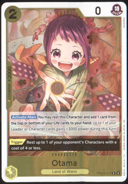 Otama PRB02-016 Premium Booster Promo Foil One Piece TCG - Image 1