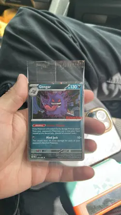 Pokemon Gengar Promo Card GameStop 050/088 130 HP Mind Jack English - Image 1