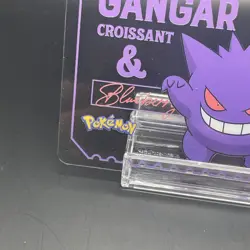 Gengar Pokemon × PRONTO CAFE PROMO Clear Card Japan 2025 - Image 3