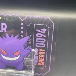 Gengar Pokemon × PRONTO CAFE PROMO Clear Card Japan 2025 - Image 4