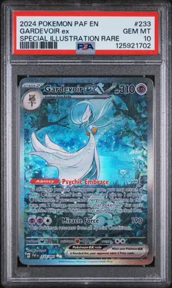 Gardevoir EX Holo Card 233/091 Paldean Fates Series PSA 10 - Pokemon TCG - Image 2