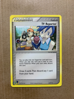 TV Reporter 88/97 EX Dragon - Uncommon Pokemon Card - EXCELLENT - Image 1