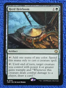 MTG 1x Herd Heirloom Tarkir: Dragonstorm Regular - Image 1