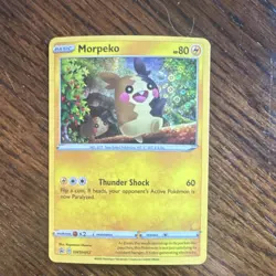 Pokemon Morpeko SWSH012 SWSH: Sword & Shield Promo Cards Promo Holo Basic 80 HP - Image 1