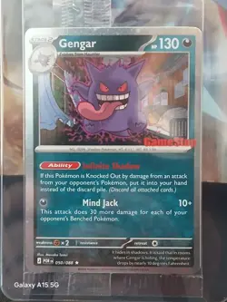 Gengar 050/088 Gamestop Exclusive Stamped Card Sealed Pokemon Card - Image 2