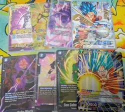 Dragon Ball Super Card Game Bulk Lot, including 16x 2020 revision packs, fusion - Image 1