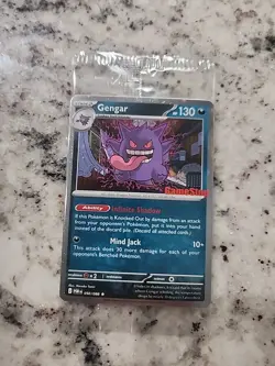 Pokemon Gengar GameStop Promo TCG Card 050/088 English NEW Sealed! - Image 1