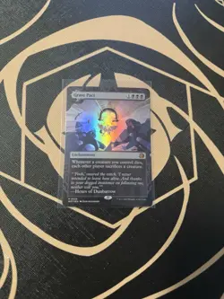 Grave Pact NM Regular MTG Wilds of Eldraine: Enchanting Tales Foil Unplayed - Image 1