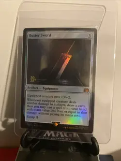 Buster Sword Prerelease Promo - Near Mint - Still In Prerelease Packaging - Image 1