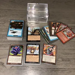 MTG Magic the Gathering Unglued Card Collection Lot 110+ 15 Rares Blacker Lotus - Image 1