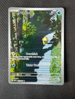NEAR MINT! Psyduck (175/165) S&V 151 Illustration Rare Pokemon Card! - Image 3
